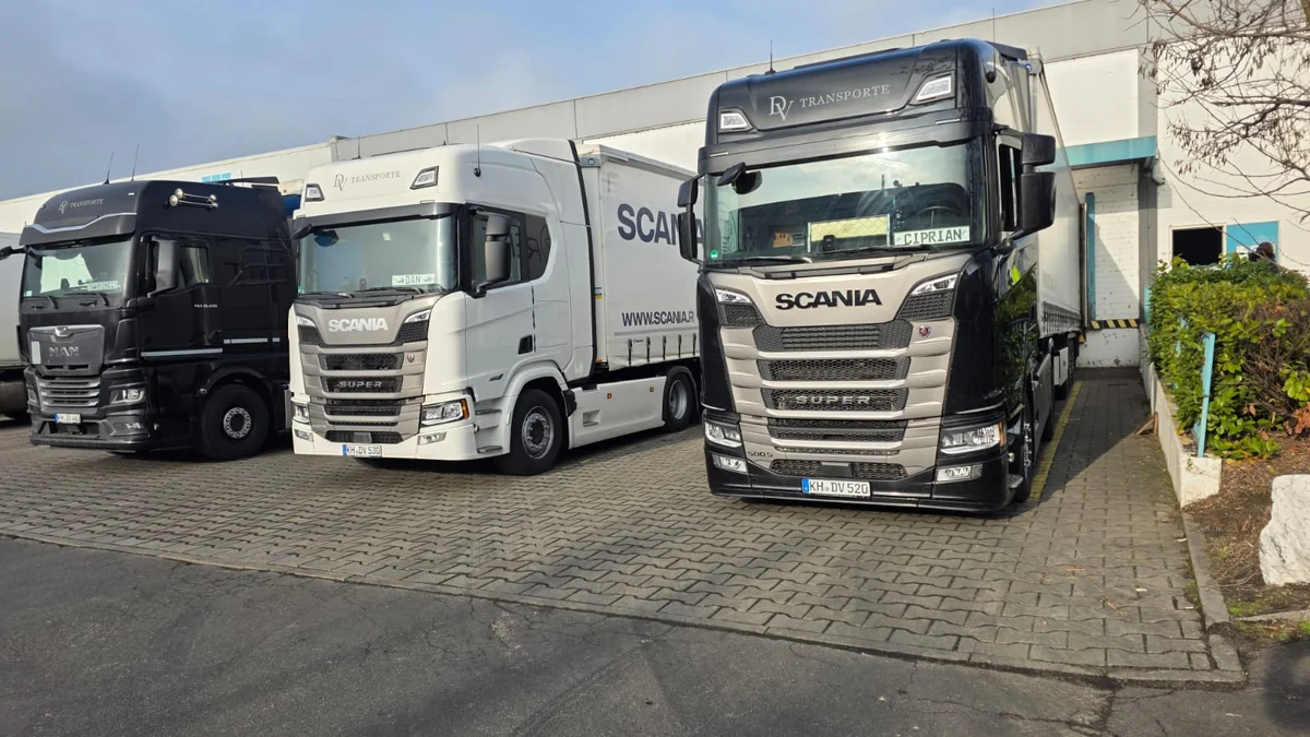 LKW von DV Transporte bereit für regionale Transporte