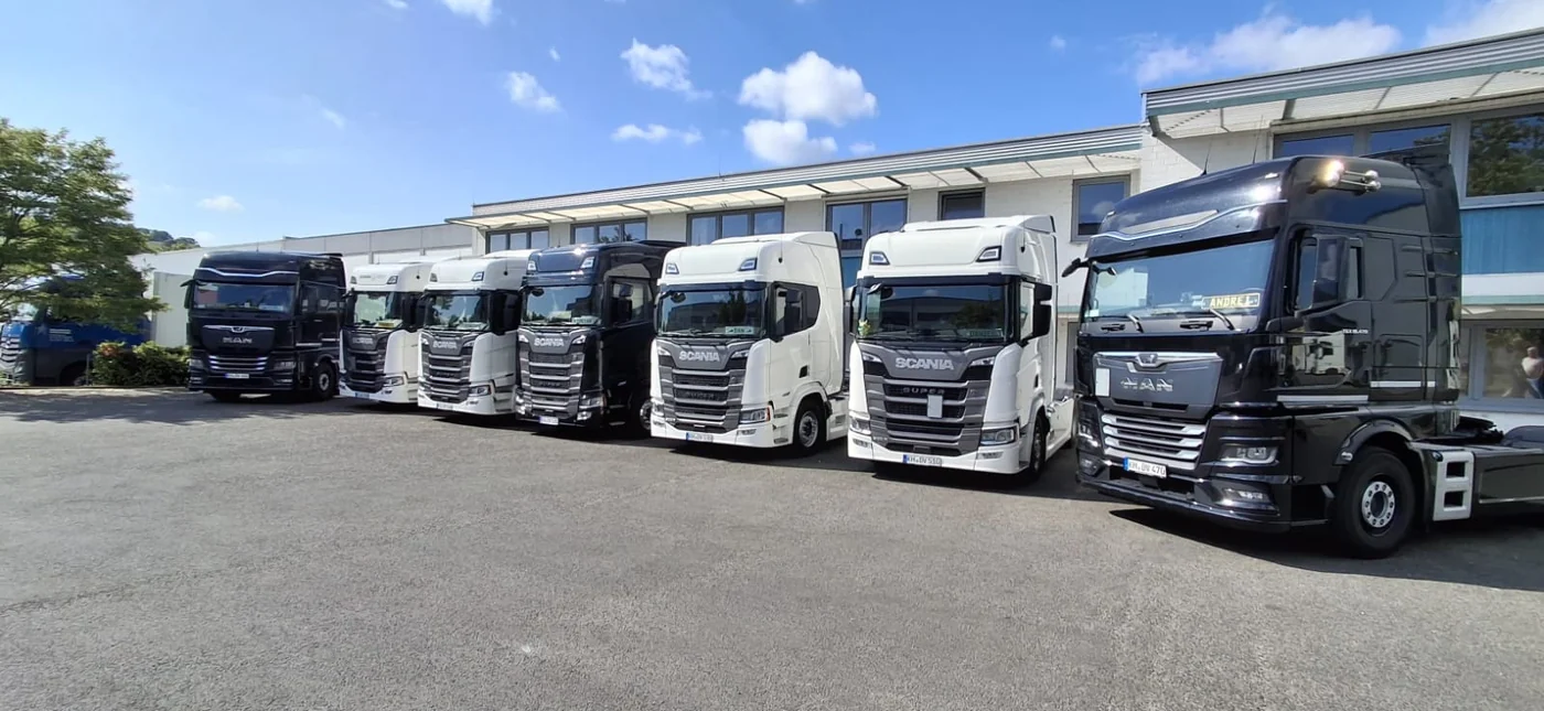 Fuhrpark von DV Transporte für flexible Transportkapazitäten